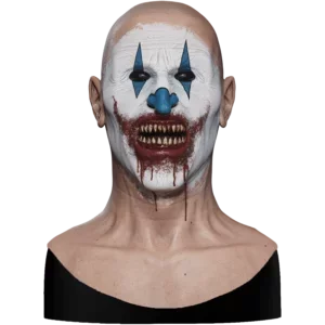 Hyper Realistic Silicone Mask Psycho Clown for Halloween