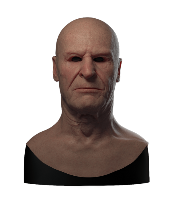 Hyper Realistic Silicone Mask Veteran Man for Disguise