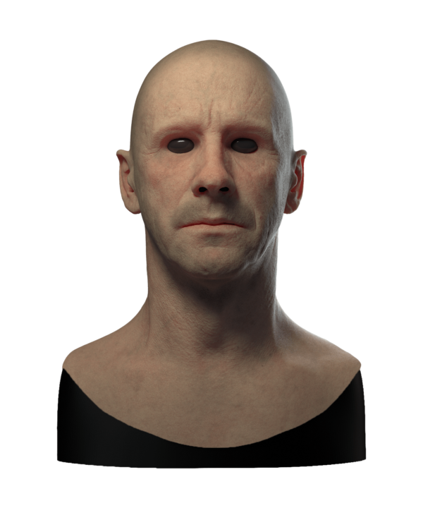 Hyper Realistic Silicone Mask Coach Man for Disguise
