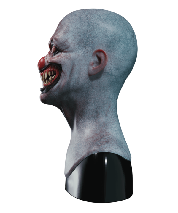 Hyper Realistic Silicone Mask Clown Dark for Halloween