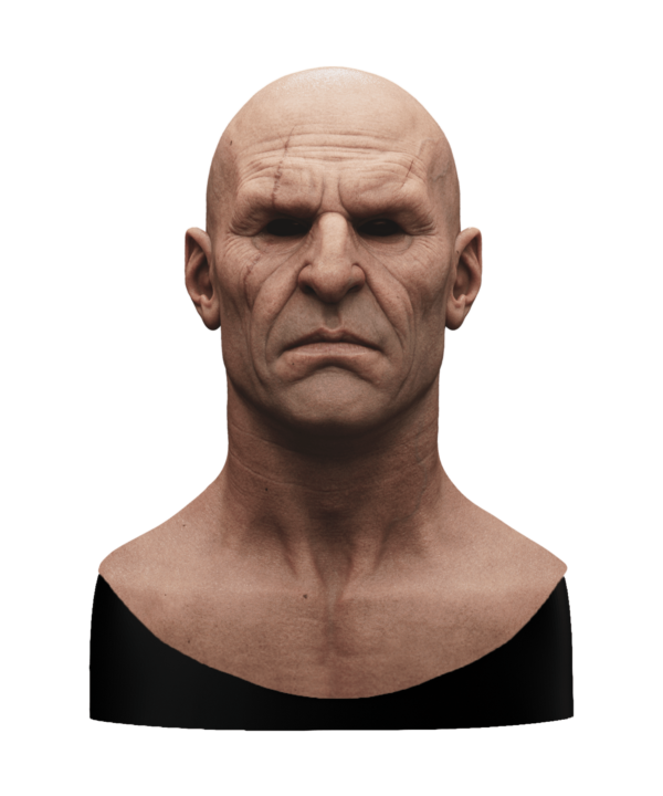 Hyper Realistic Silicone Mask Brawler Man for Disguise