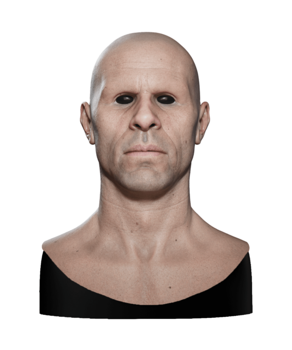 Hyper Realistic Silicone Mask Convict Man for Disguise